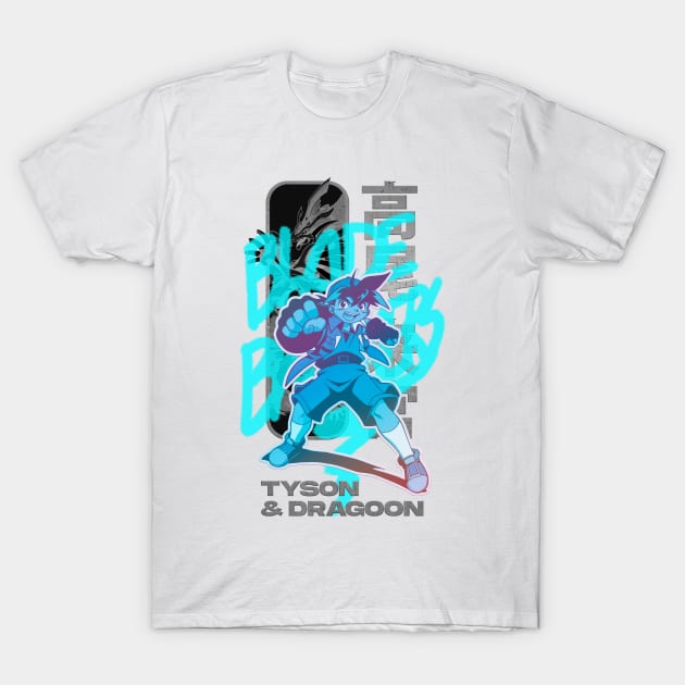 Tyson - Beyblade T-Shirt by CentuStore